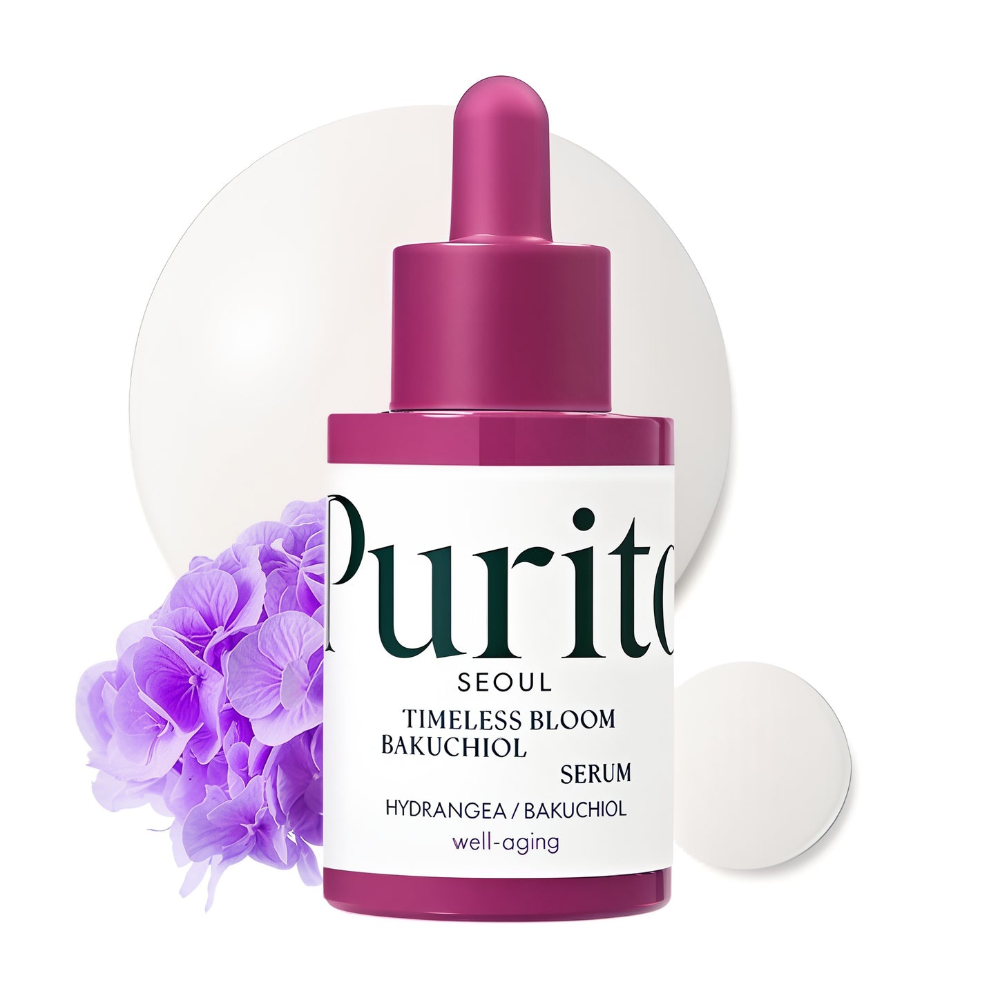 [PURITO SEOUL] Timeless Bloom Bakuchiol Serum 30ml