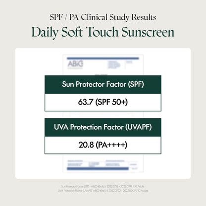 [PURITO SEOUL] Daily Soft Touch Sunscreen SPF50+ PA++++ 60ml