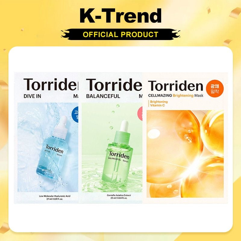 Torriden Cellmazing Vita C Brightening Mask Sheet 26ml X 10ea