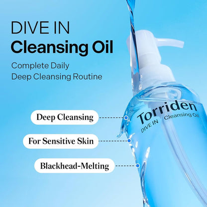 Torriden DIVE IN Low Molecular Hyaluronic Acid Cleansing Oil 200ml