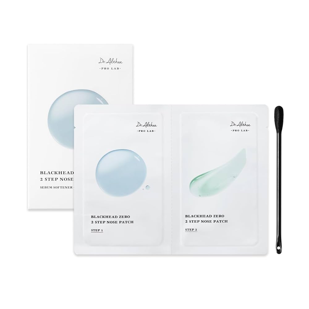 Dr.Althea Blackhead Zero 2 Step Nose Patch (1 STEP: 3g 4ea, 2 STEP: 3g 4ea)
