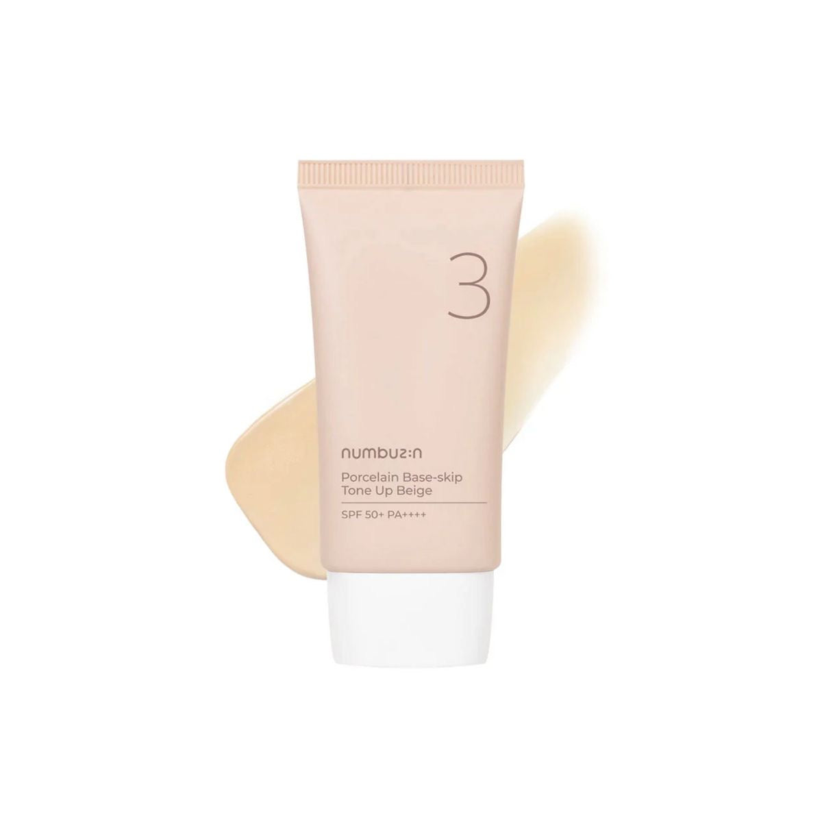 numbuzin No.3 Porcelain Base-skip Tone Up Beige SPF50+ PA++++ 50ml