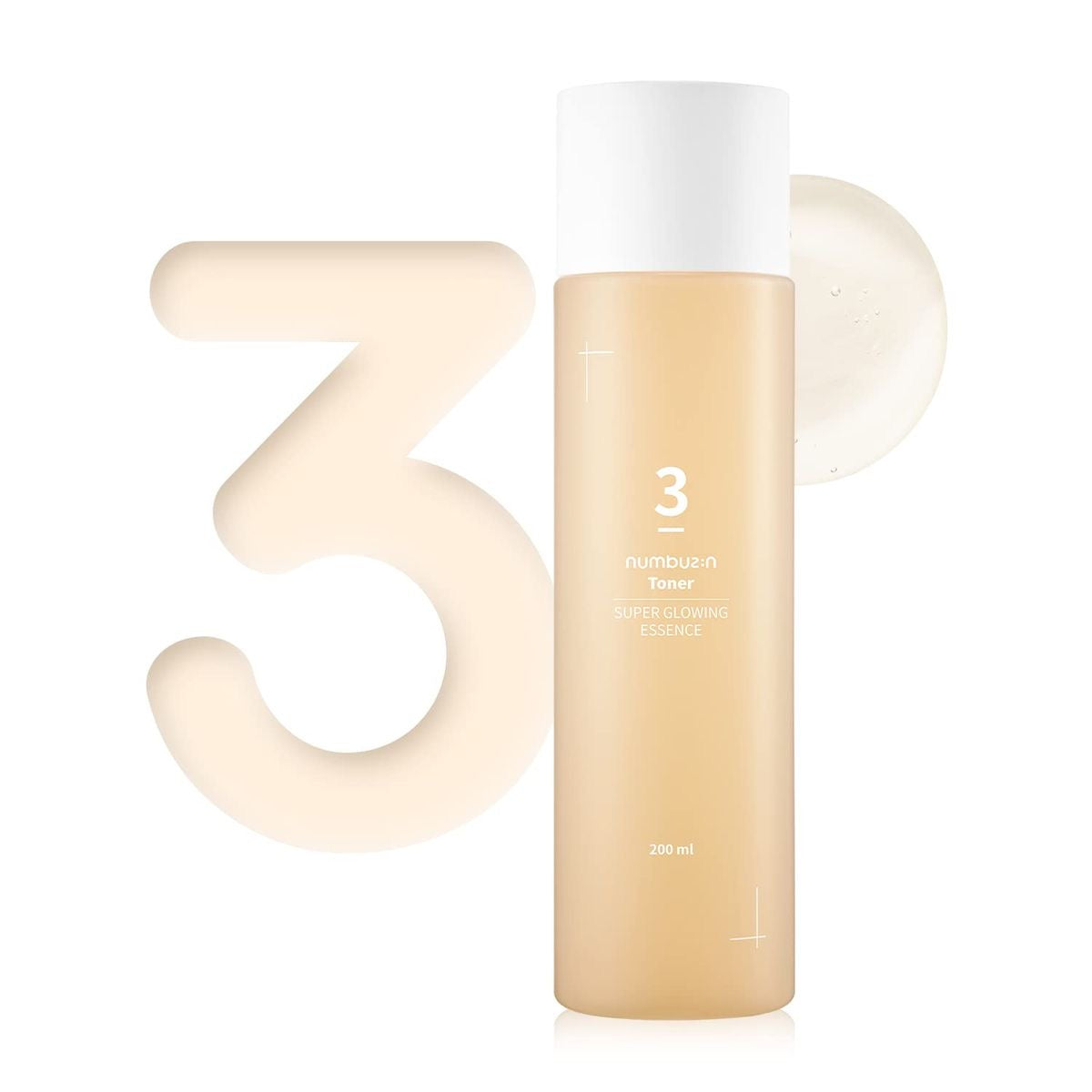 numbuzin No.3 Super Glowing Essence Toner 200ml