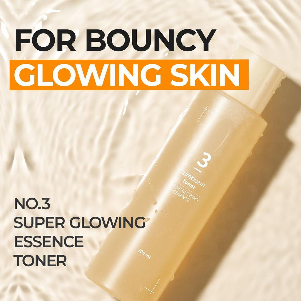 numbuzin No.3 Super Glowing Essence Toner 200ml