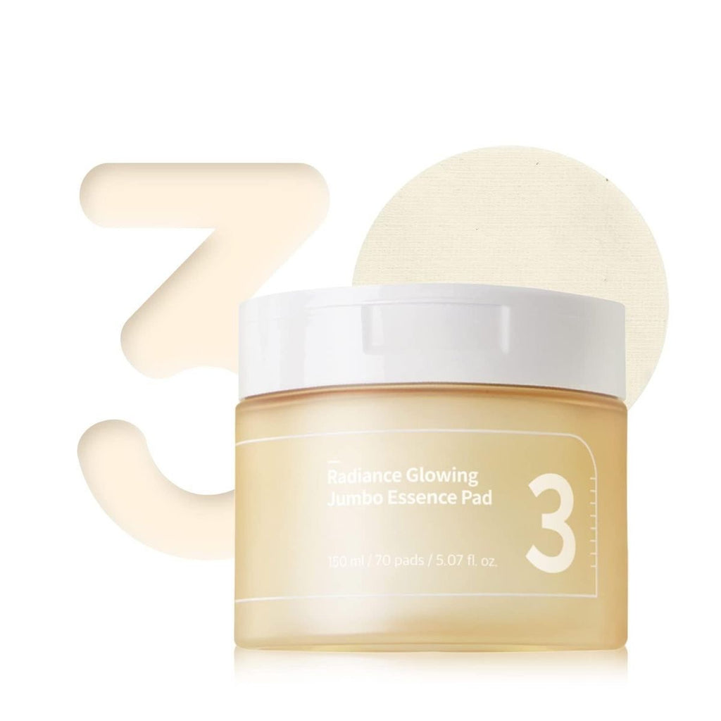 numbuzin No.3 Radiance Glowing Jumbo Essence Pad 70P