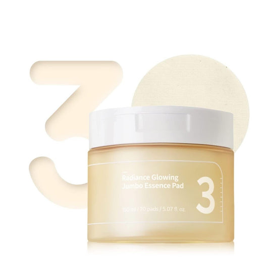numbuzin No.3 Radiance Glowing Jumbo Essence Pad 70P