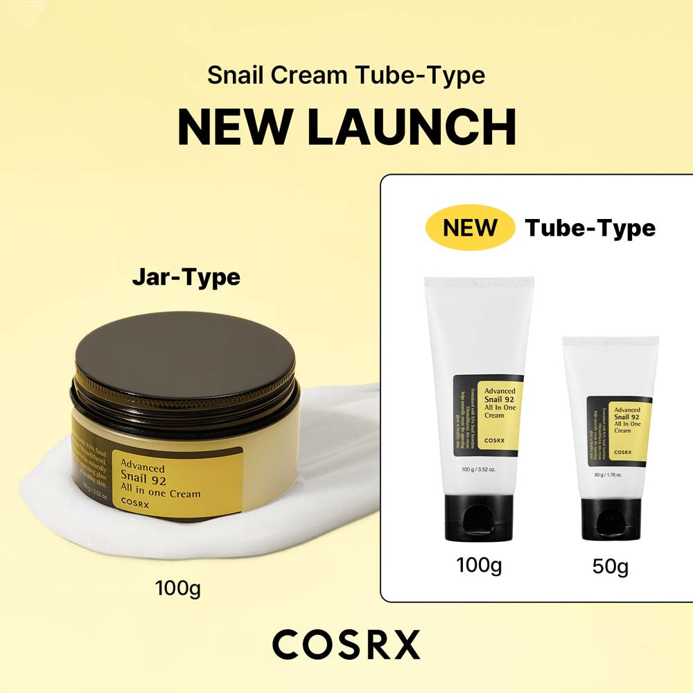 COSRX Advanced Snail 92 All in one Cream 100g (Tube type)