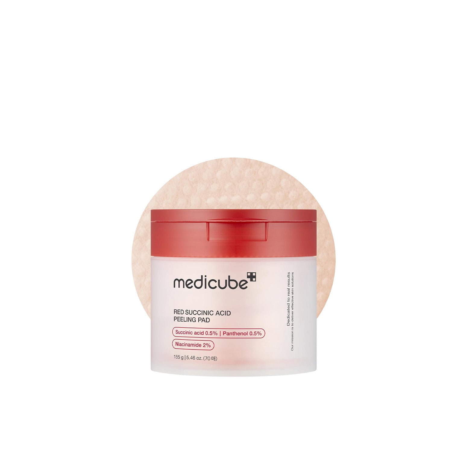 medicube Red Succinic Acid Peeling Pad 155g/70pads