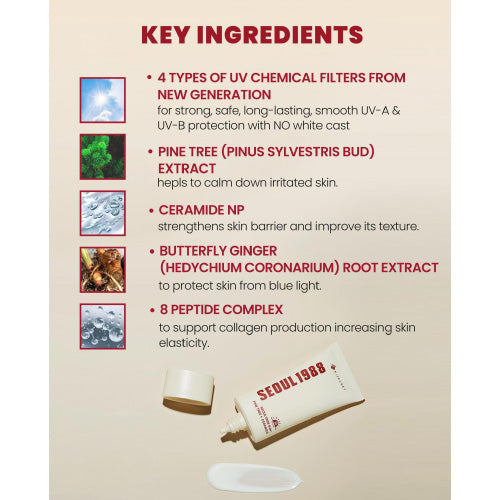 K-SECRET SEOUL 1988 Sun : Pine Tree + Ceramide 50ml