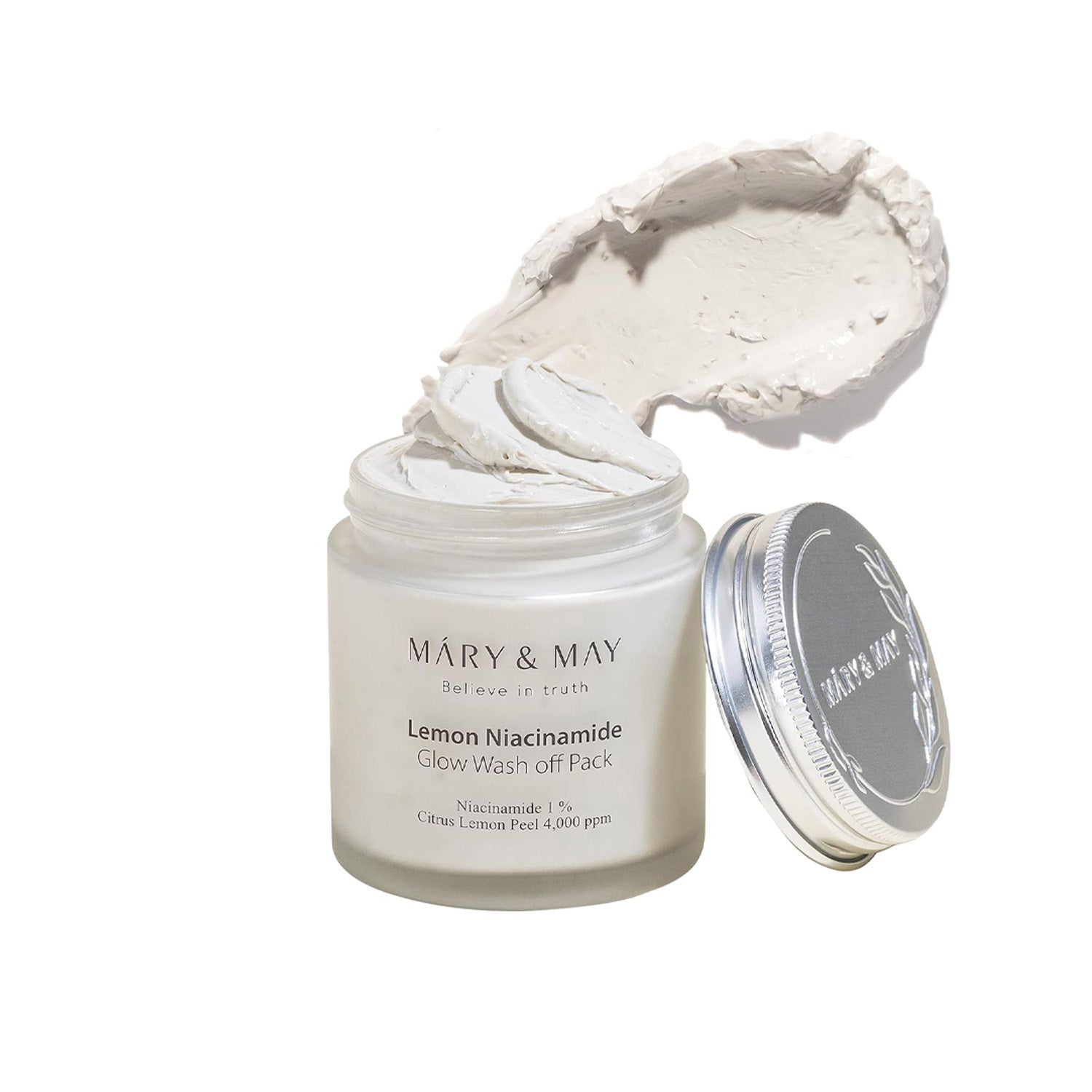 [MARY & MAY] Vegan Lemon Niacinamide Glow Wash off Pack 125g